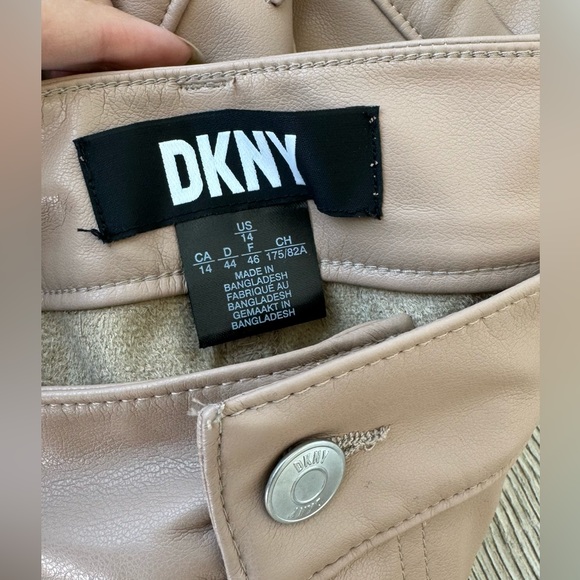 DKNY Leather Pants - Picture 5 of 5